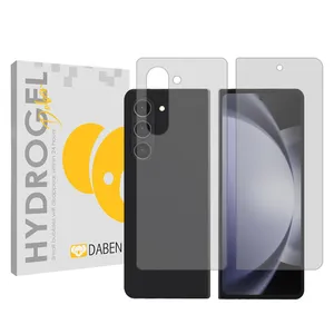 Daben Tough model transparent screen protector suitable for Samsung Galaxy Z Fold5 Mobile phone Along with the phone back protector