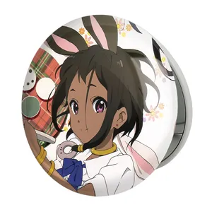 آینه جیبی خندالو طرح کیتاشیراکاوا تاماکو انیمه فروشگاه تاماکو مدل تاشو کد 24274 