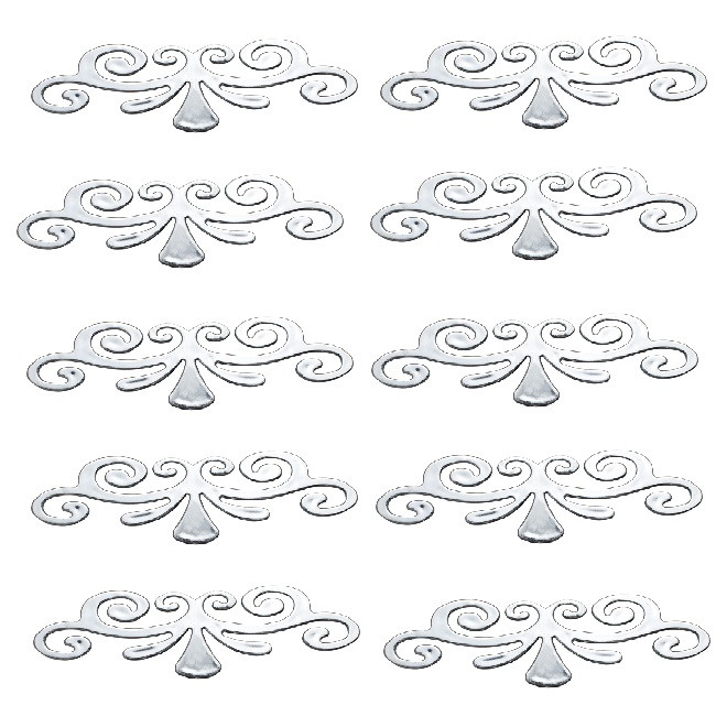 دستگیره کابینت مدل طرح گل بسته 10 عددی