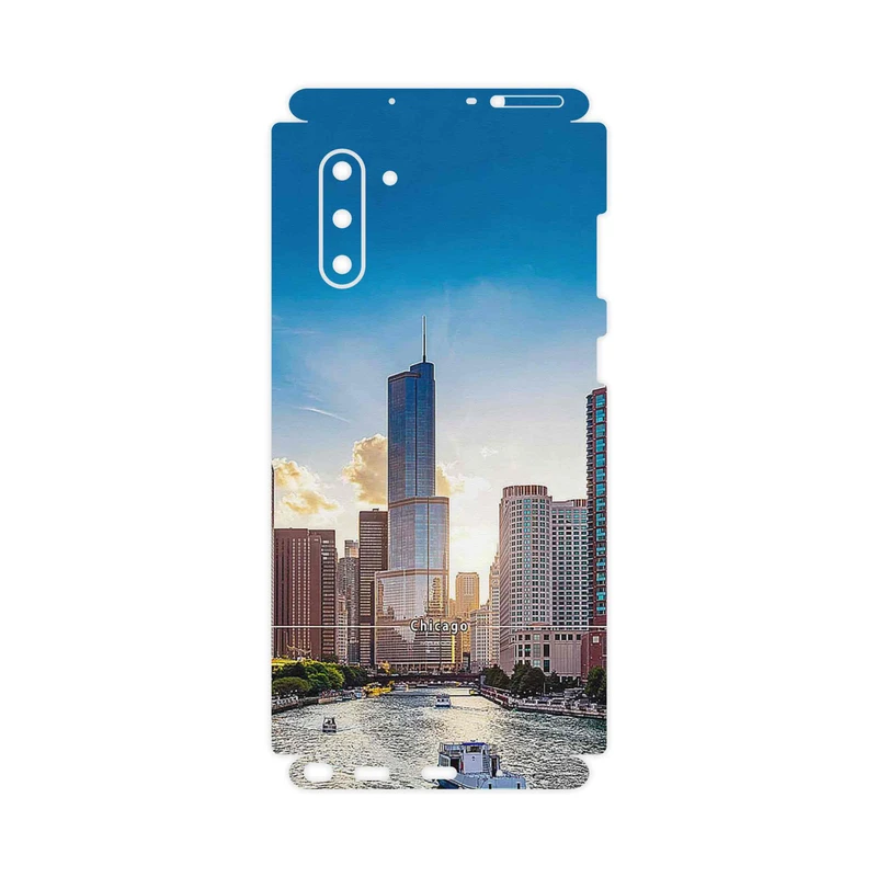 برچسب پوششی ماهوت مدل City of Chicago-FullSkin مناسب برای گوشی موبایل سامسونگ Galaxy Note 10