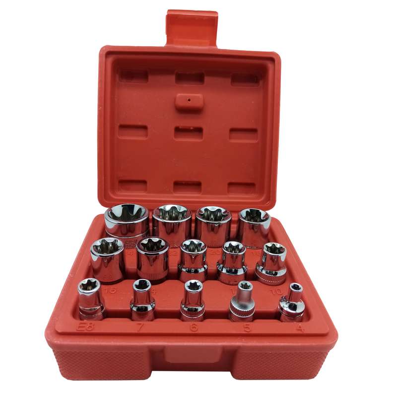 جعبه بکس هانتر تولز مدل E مجموعه 14 عددی