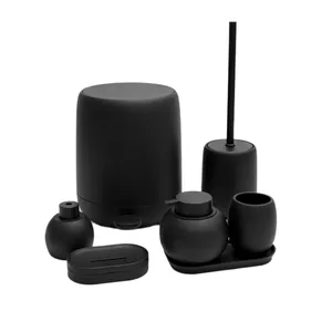 ست سرویس بهداشتی 7 تکه دلفین مدل NL-750-bl