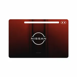 برچسب پوششی ماهوت مدل Nissan-Logo مناسب برای تبلت سامسونگ Galaxy Tab S6 2019 SM-T860