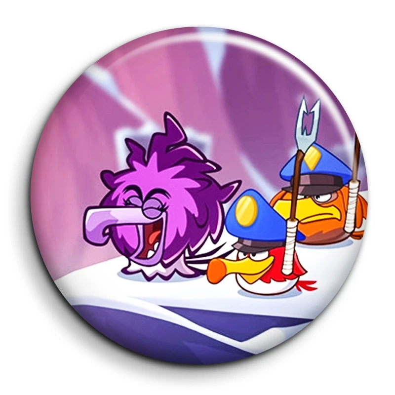 مگنت گالری باجو طرح پرندگان خشمگین کد Angry birds 19