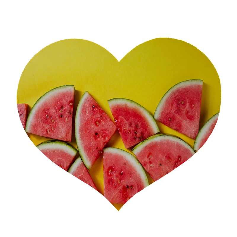  پادری طرح هندوانه کد 8422 سایز 90 × 90 سانتی‌متر