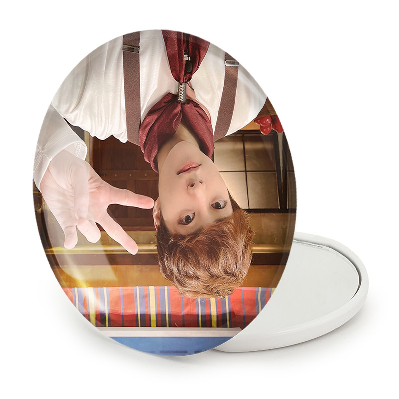 آینه جیبی خندالو طرح شیومین گروه اکسو EXO مدل تاشو کد 16835