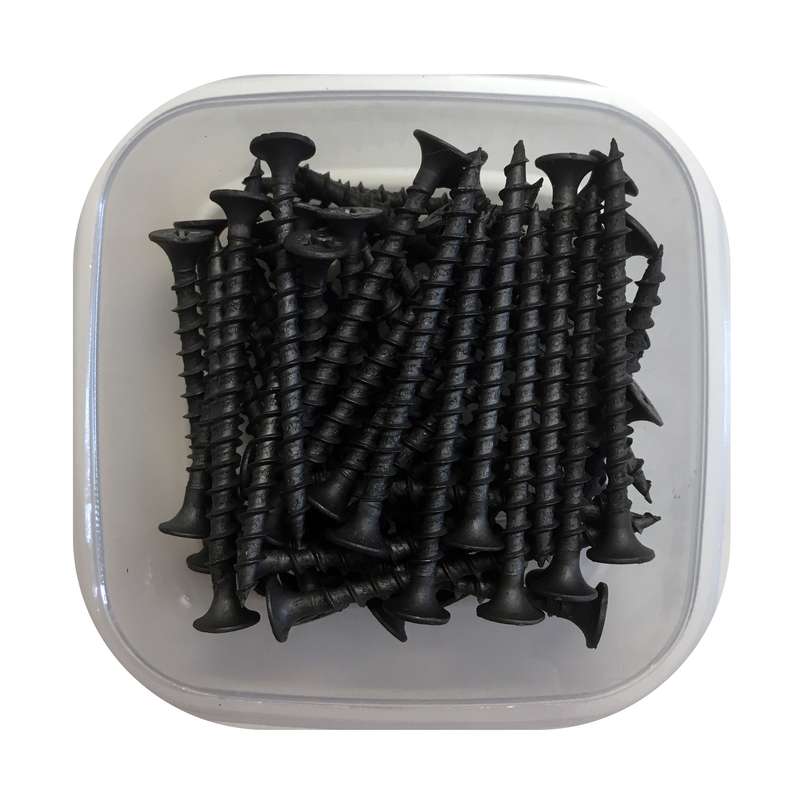 پیچ ام دی اف میخ مفتول کویر یزد مدل MK-1006 بسته 50 عددی