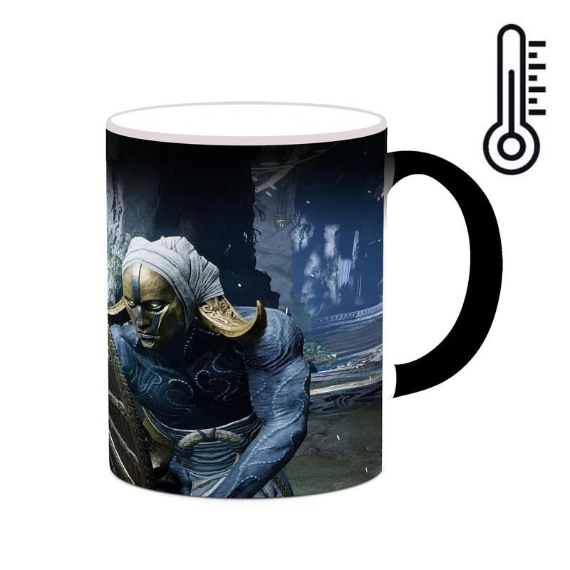 ماگ حرارتی کاکتی طرح گاد آف وار God Of War مدل mgh40716