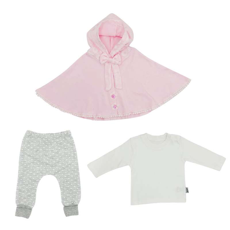 ست 3 تکه لباس نوزادی مدل 6227