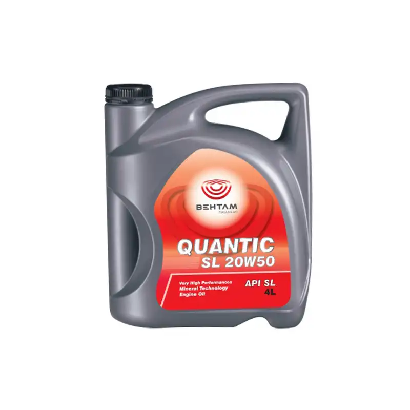 روغن موتور کوانتیک مدل sl20w50 بهتام کد 662 حجم 4 لیتر
