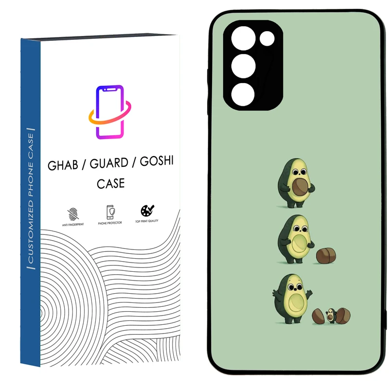 کاور قاب گارد گوشی طرح فانتزی کد 43 - TPU مناسب برای گوشی موبایل سامسونگ Galaxy A02S