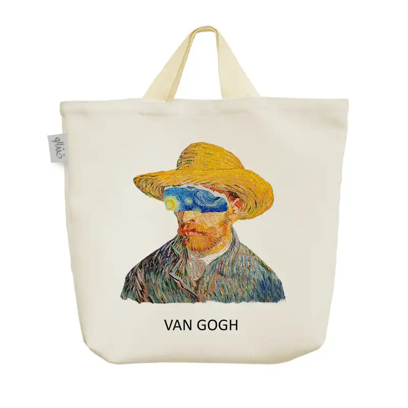 ساک خرید خندالو مدل ونسان ونگوگ کد 2341