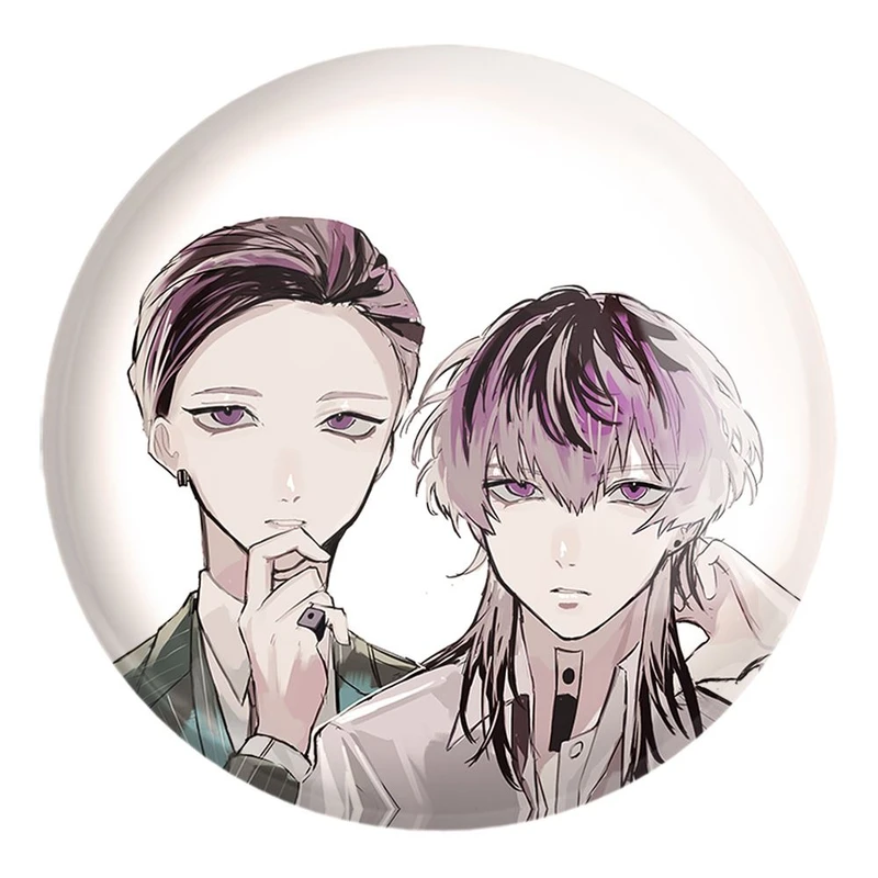 پیکسل خندالو طرح برادران هیتانی انیمه توکیو ریونجرز کد 11154 مدل بزرگ