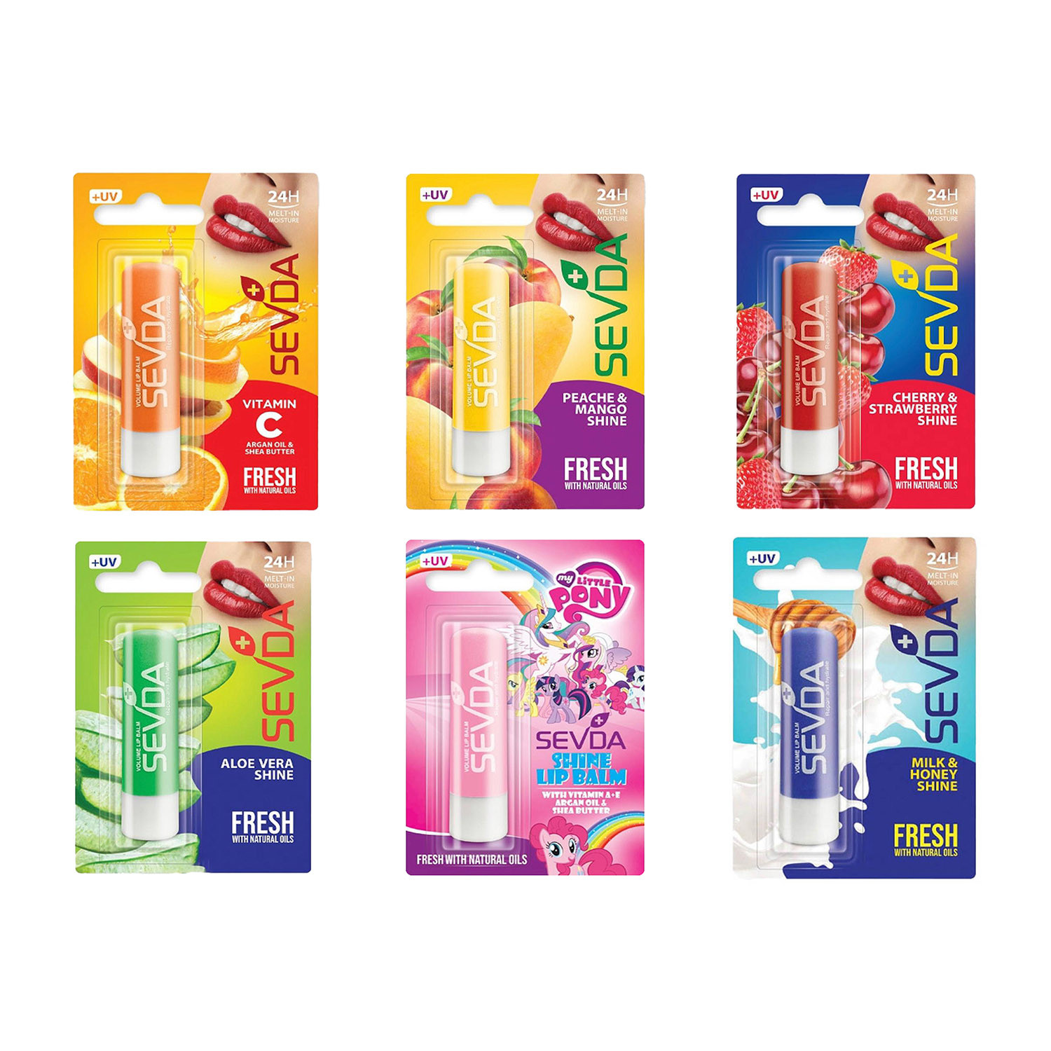 بالم لب سودا مدل All together مجموعه 6 عددی