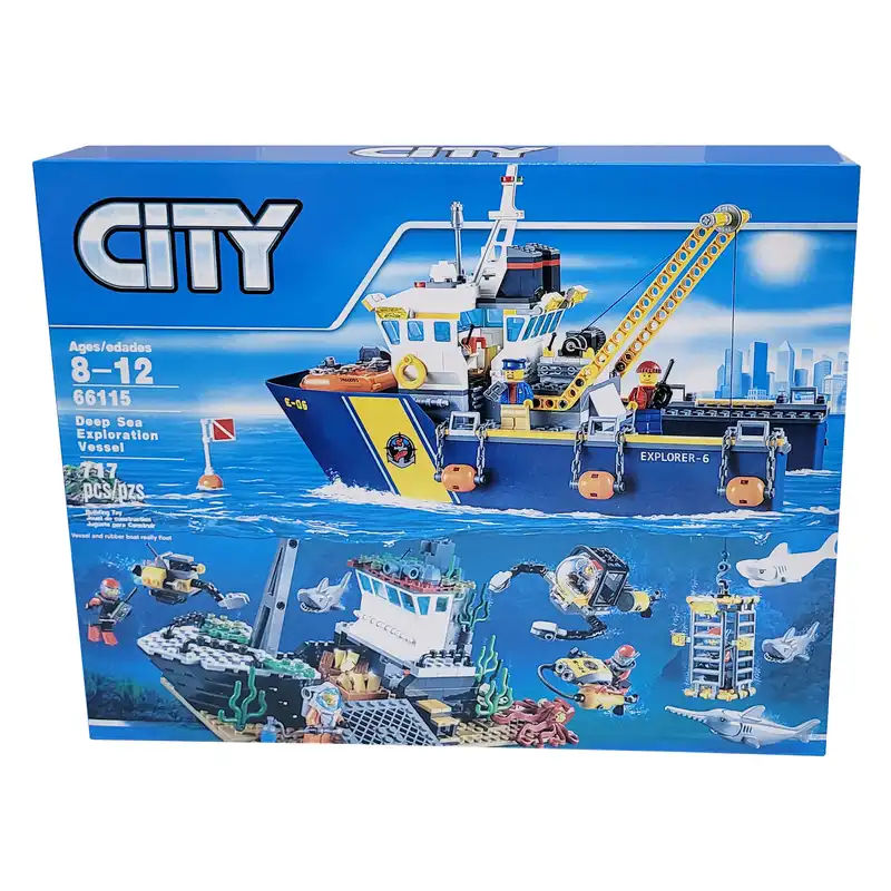 ساختنی مدل کشتی و زیر دریایی سیتی کد 66115