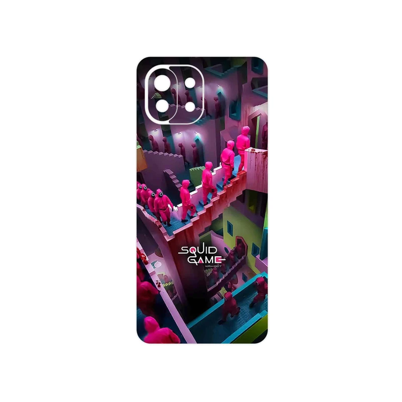 برچسب پوششی ماهوت مدل Squid Game مناسب برای گوشی موبایل شیائومی 11 Lite 5G NE