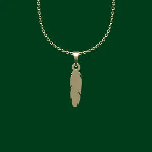 گردنبند طلا 18 عیار زنانه مدوپد مدل پر کد FF2-1-1042