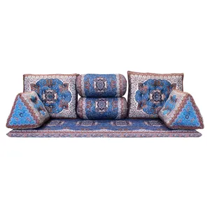 ست 7 تکه پشتی ترمه سنتی مدل بهار کد 10090