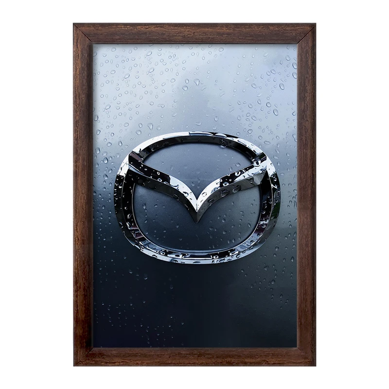 تابلو خندالو طرح مزدا mazda  کد 23514