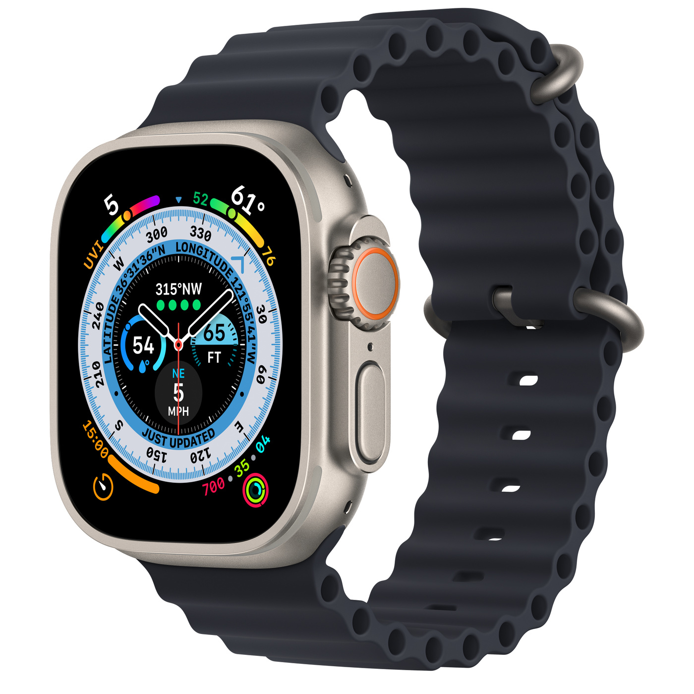 کارکرده - ساعت هوشمند اپل واچ مدل Ultra 49 mm Ocean Band