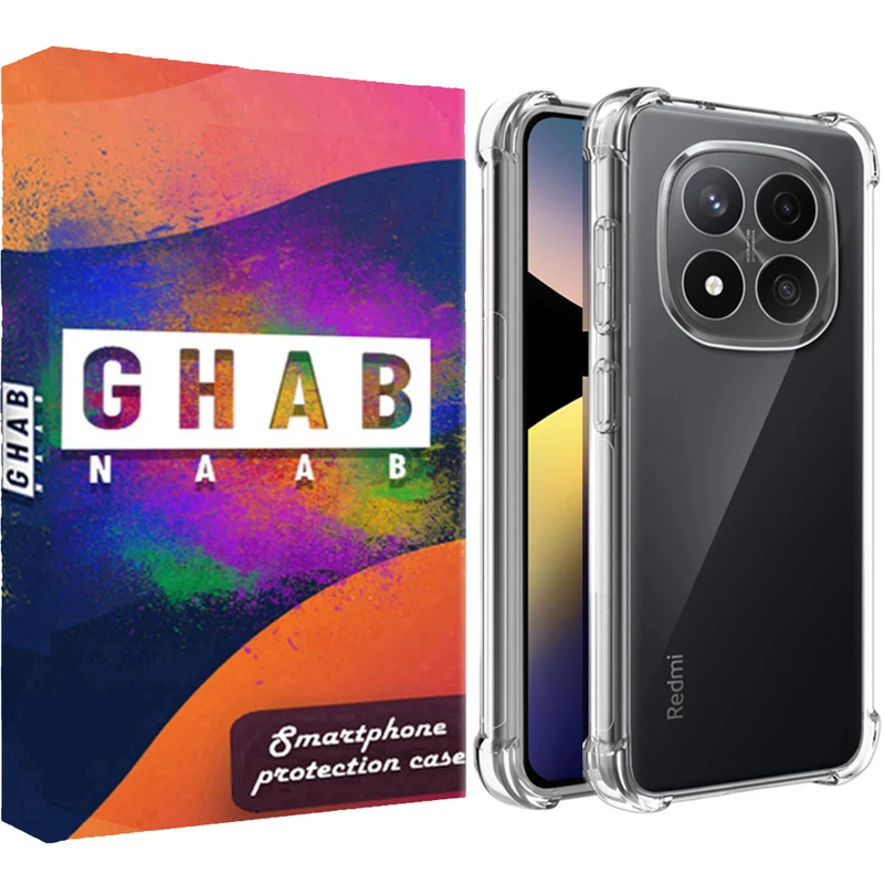 کاور قاب ناب مدل ژله ای کپسول دار مناسب برای گوشی موبایل شیائومی Redmi Note 14 Pro 4G