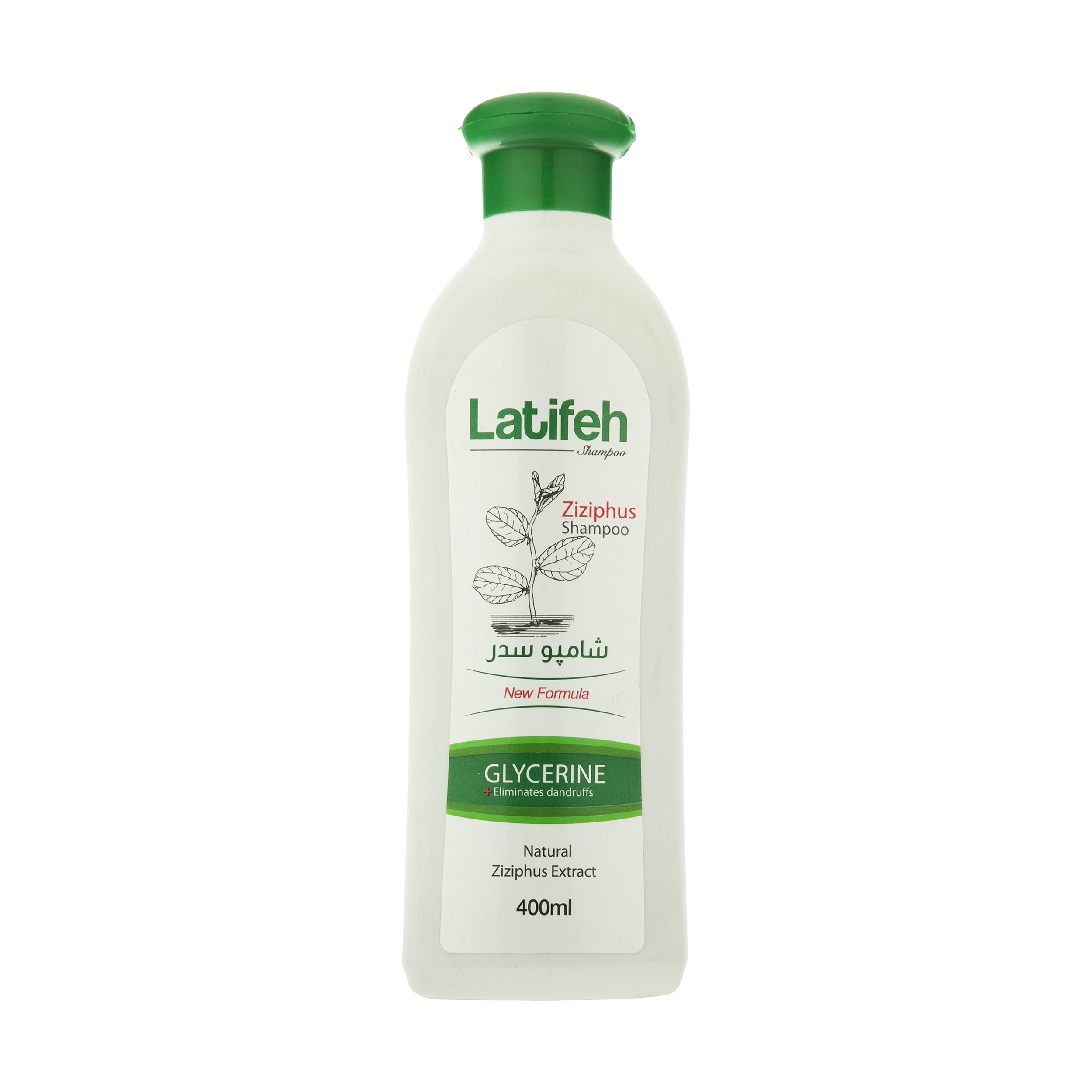 شامپو مو لطیفه مدل Glycerine حجم 400 میلی لیتر