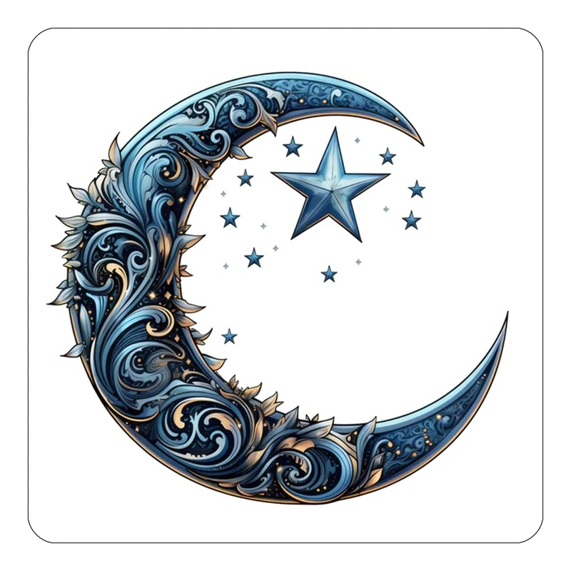 مگنت کاکتی طرح ماه و ستاره مدل mp53052