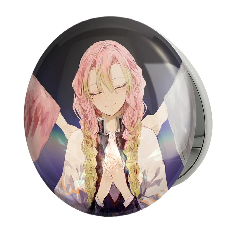 آینه جیبی خندالو طرح میتسوری کانروجی انیمه شیطان کش مدل تاشو کد 27060 