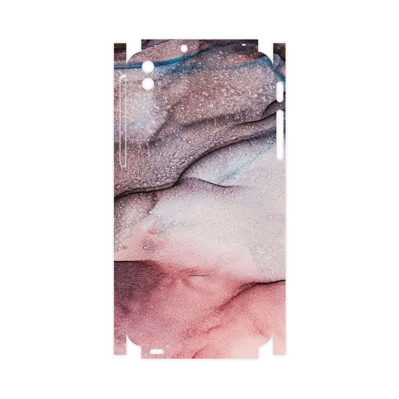 برچسب پوششی ماهوت مدل Smoky pink marble-FullSkin مناسب برای گوشی موبایل اچ تی سی Desire 816