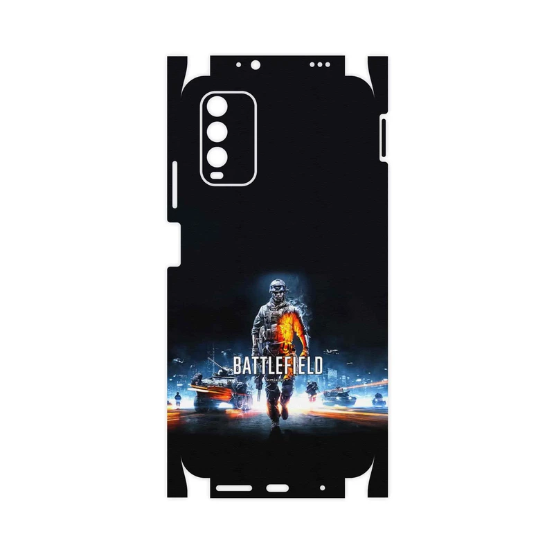 برچسب پوششی ماهوت مدل Battlefield Game Series-FullSkin مناسب برای گوشی موبایل شیائومی Redmi 9T