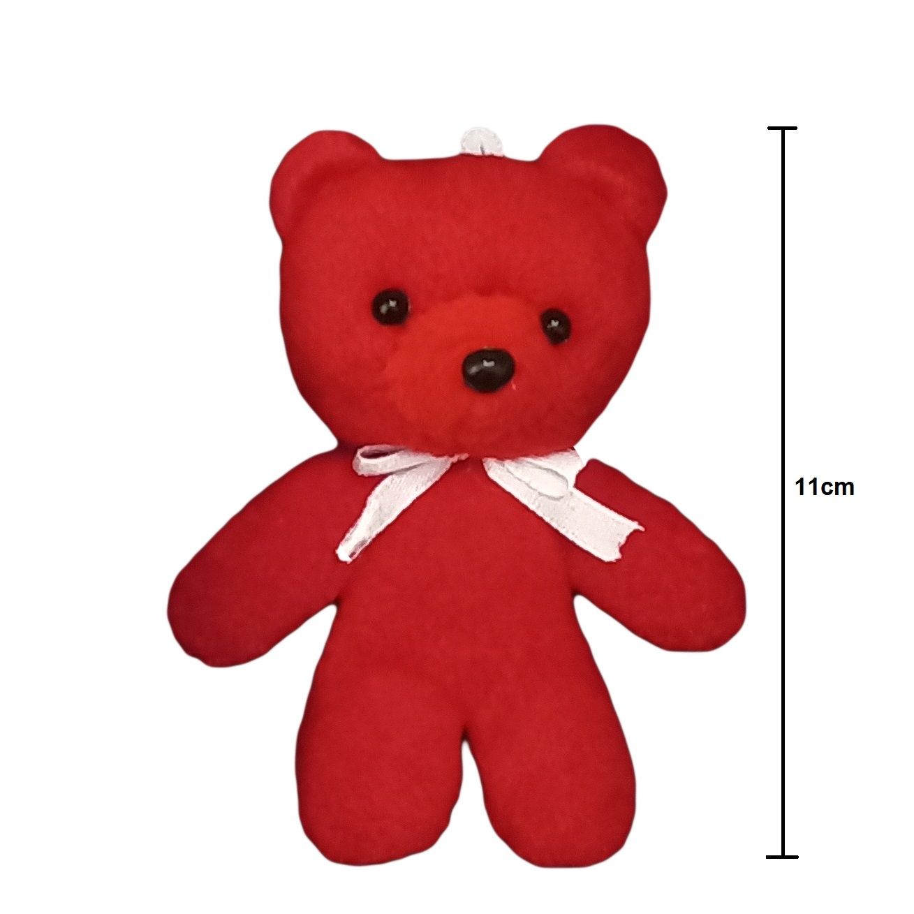 ست هدیه عروسک طرح خرس کد b12 ارتفاع 11 سانتی متر -  - 2