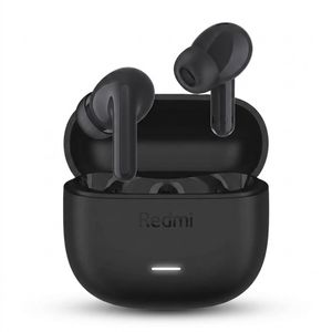 هدفون بلوتوثی شیائومی مدل Redmi Buds 6 Lite با نویز کنسلینگ فعال (ANC)، نویز کنسلینگ میکروفون (ENC)، درگاه شارژ USB Type-C، دارای پشتیبانی از فرمان لمسی و نشانگر LED، مقاوم در برابر رطوبت و عرق