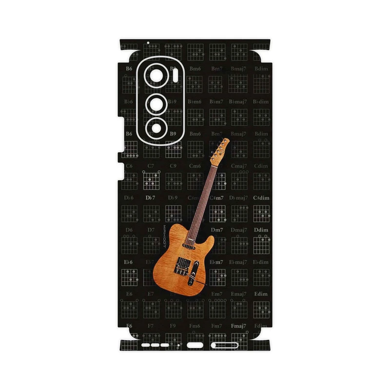 برچسب پوششی ماهوت مدل Guitar_Instrument-FullSkin مناسب برای گوشی موبایل موتورولا Edge 30