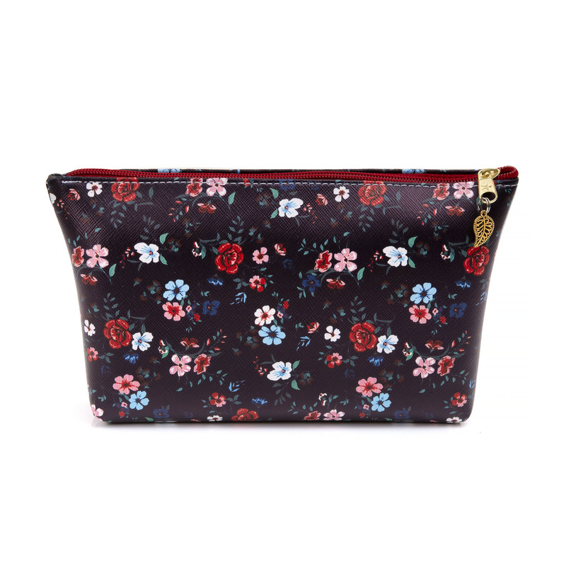 کیف لوازم آرایش زنانه مدل گل کد IDM 386