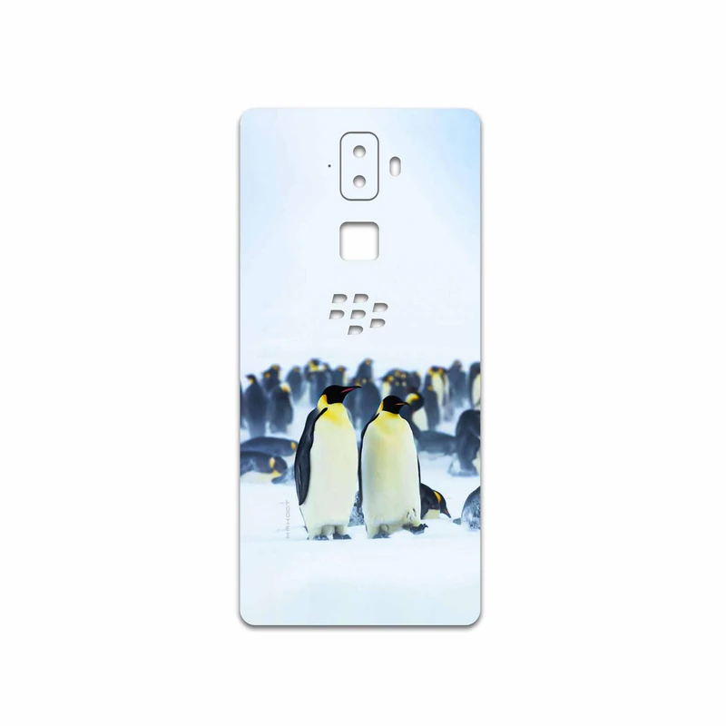 برچسب پوششی ماهوت مدل Penguin مناسب برای گوشی موبایل بلک بری Evolve