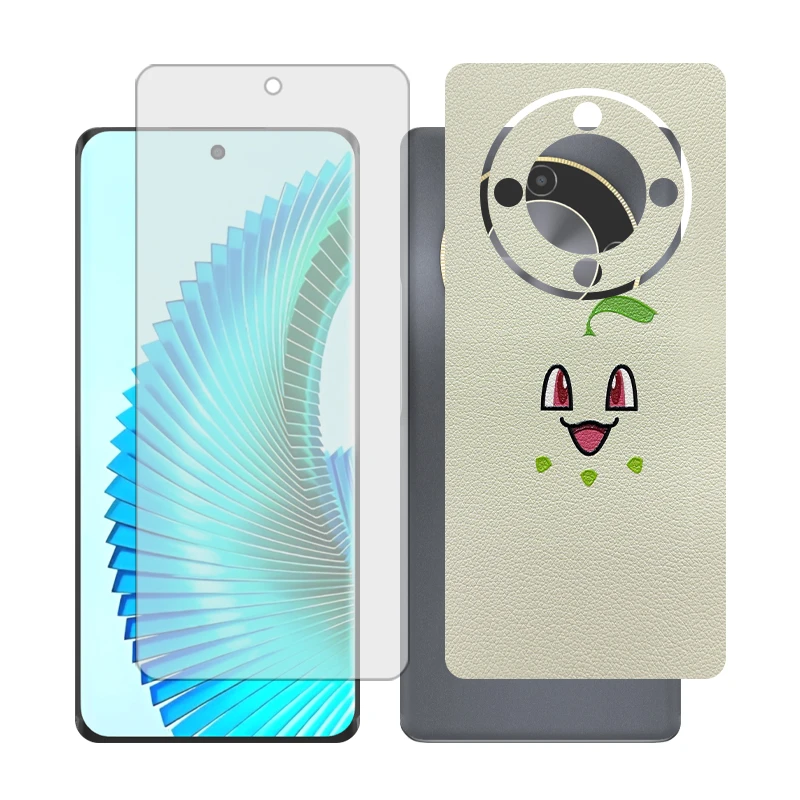 محافظ صفحه نمایش مات گلس مدل Together مناسب برای گوشی موبایل آنر X9b به همراه برچسب پوششی پشت گوشی