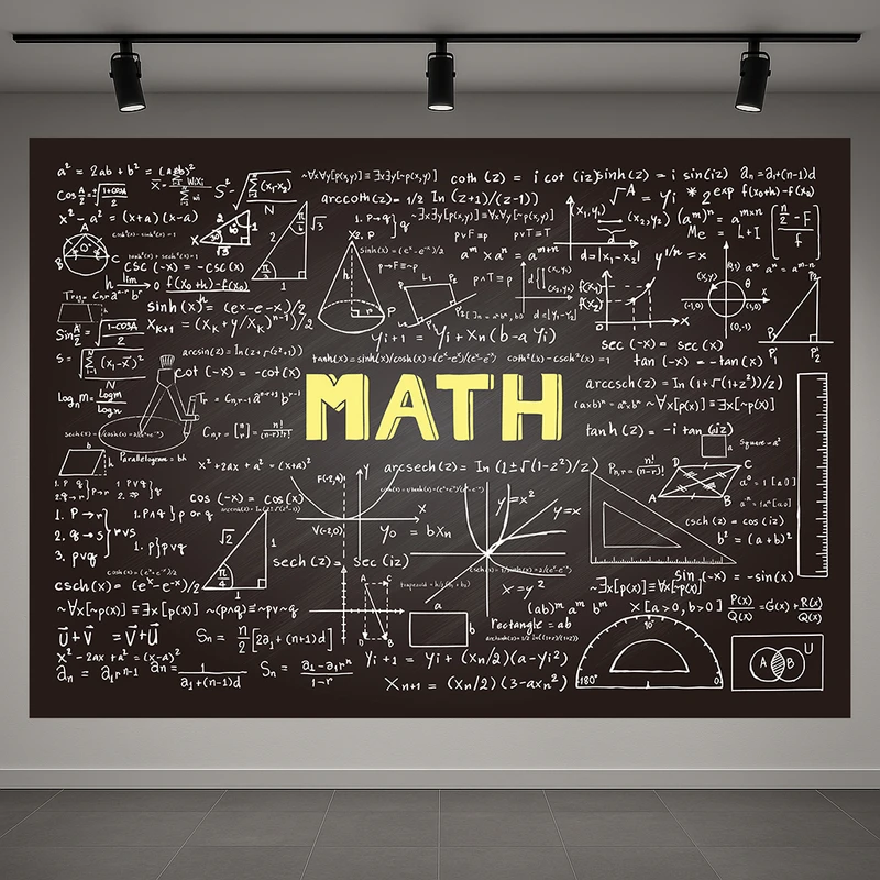 پوستر طرح تخته سیاه مدل ریاضیات کد AR3059240