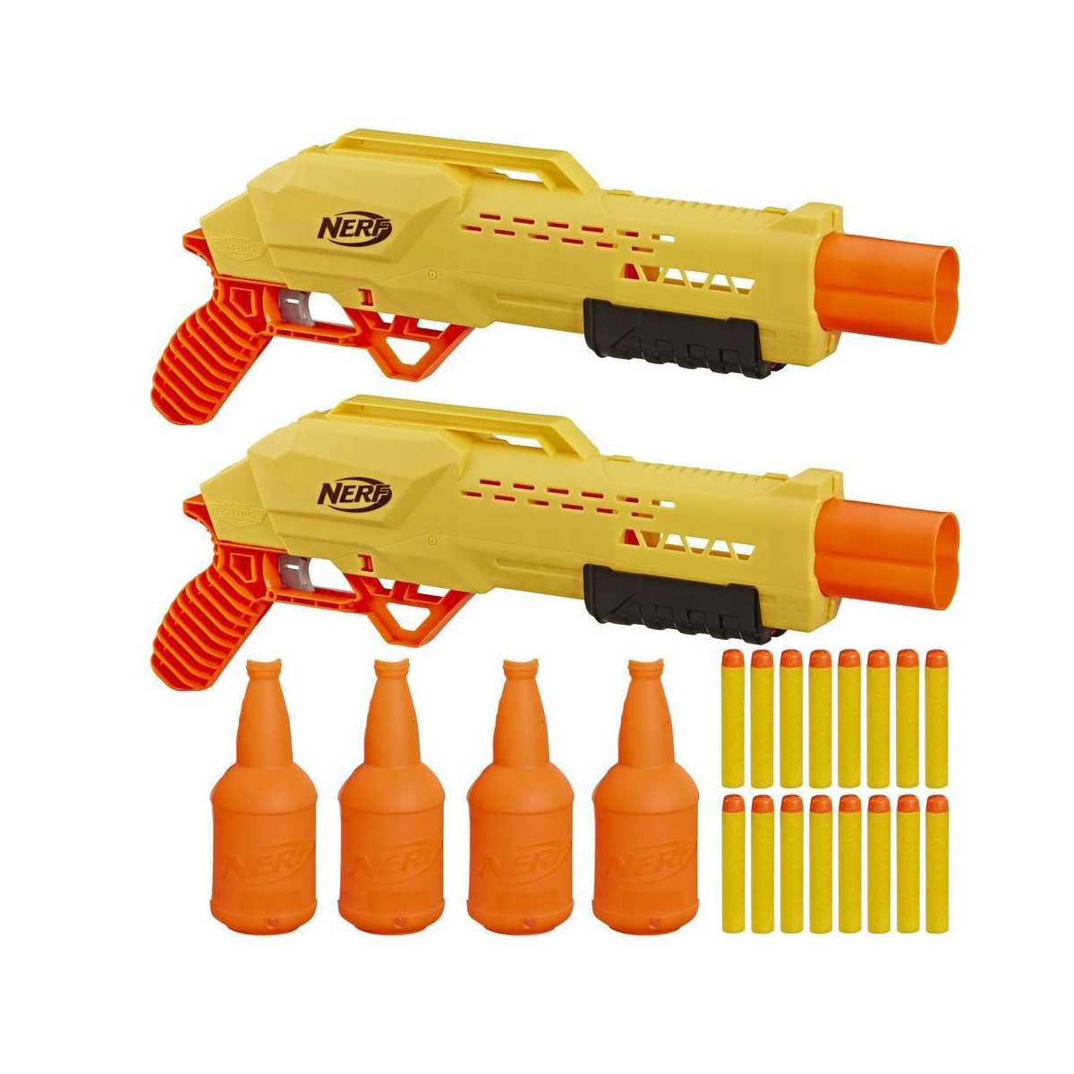 تفنگ بازی نرف مدل Nerf Alpha Strike Tiger بسته 2 عددی