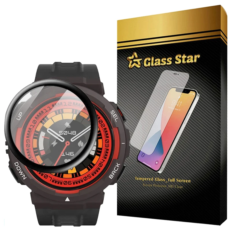 محافظ صفحه نمایش گلس استار مدل PMMG20 مناسب برای ساعت هوشمند امیزفیت Active Edge