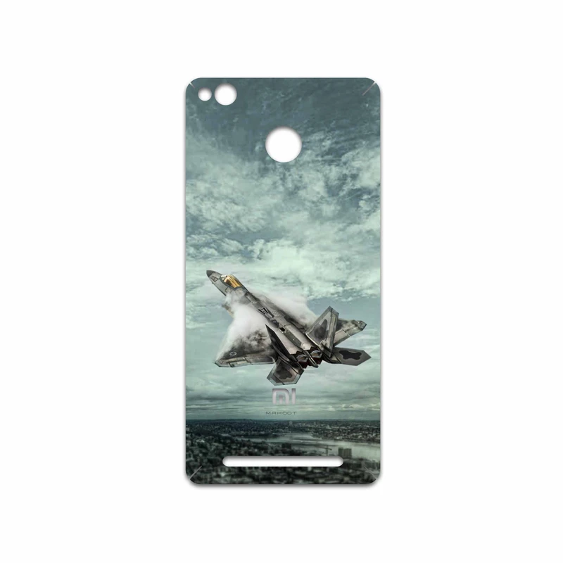 برچسب پوششی ماهوت مدل F-22 Raptor مناسب برای گوشی موبایل شیائومی Redmi 3 Pro