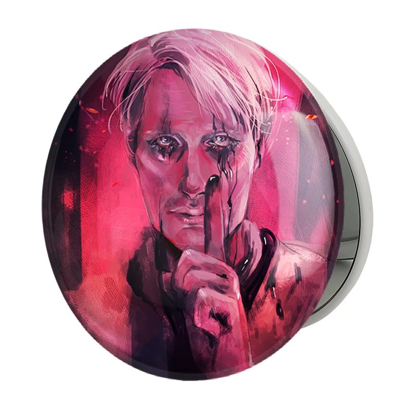 آینه جیبی خندالو طرح بازی دث استرندینگ (Death Stranding) مدل تاشو کد 35082