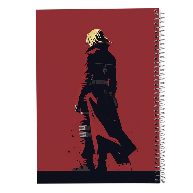 دفتر شطرنجی 50 برگ مدوپد مدل Fullmetal Alchemist کد DF2346