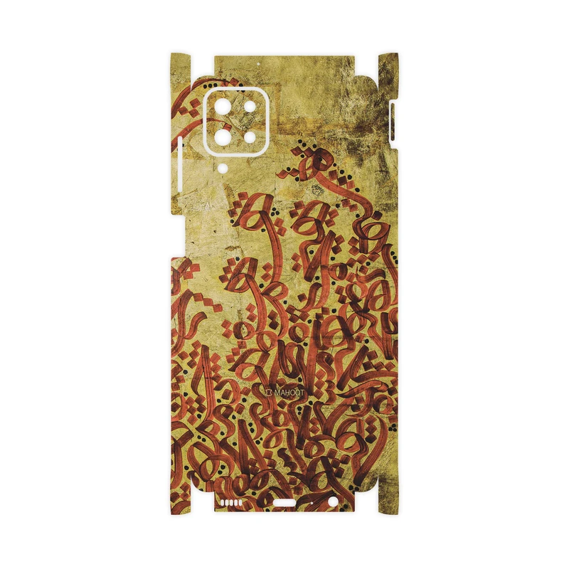 برچسب پوششی ماهوت مدل Nastaliq-5-FullSkin مناسب برای گوشی موبایل سامسونگ Galaxy A12