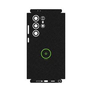 MAHOOT Minimal Power Button-FullSkin Cover Sticker for Samsung Galaxy S24 Ultra
