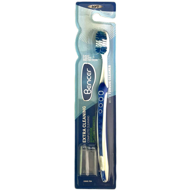مسواک بنسر مدل  EXTRA CLEANING با برس نرم