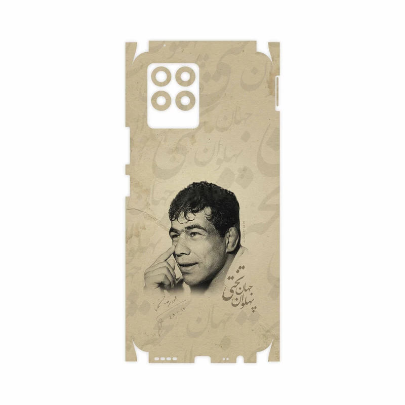 برچسب پوششی ماهوت مدل Gholamreza-Takhti-FullSkin مناسب برای گوشی موبایل ریلمی 8 Pro