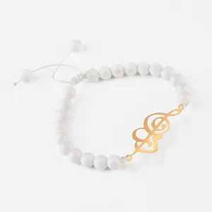 دستبند نقره گلمور طرح آذر کد 06