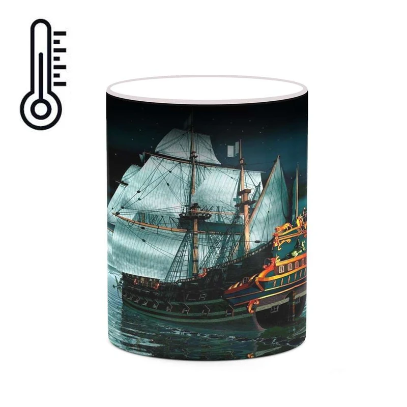 ماگ حرارتی کاکتی مدل کشتی کد mgh18289