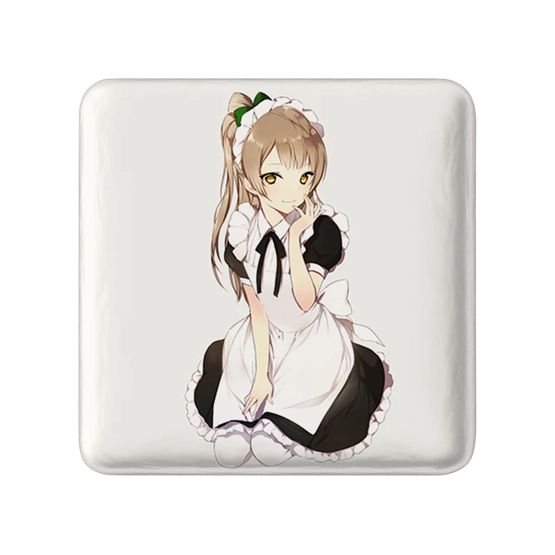 مگنت خندالو طرح کوتوری مینامی انیمه لاو لایو Love Live  مدل مربعی کد 18288