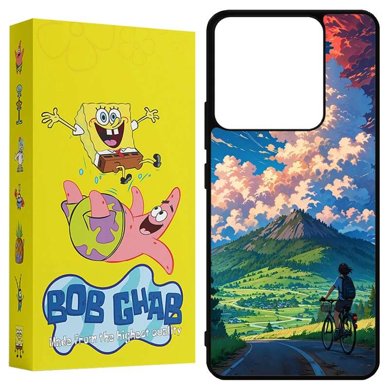 کاور باب قاب طرح طبیعت مدل BN144 مناسب برای گوشی موبایل شیائومی Redmi Note 14 4G